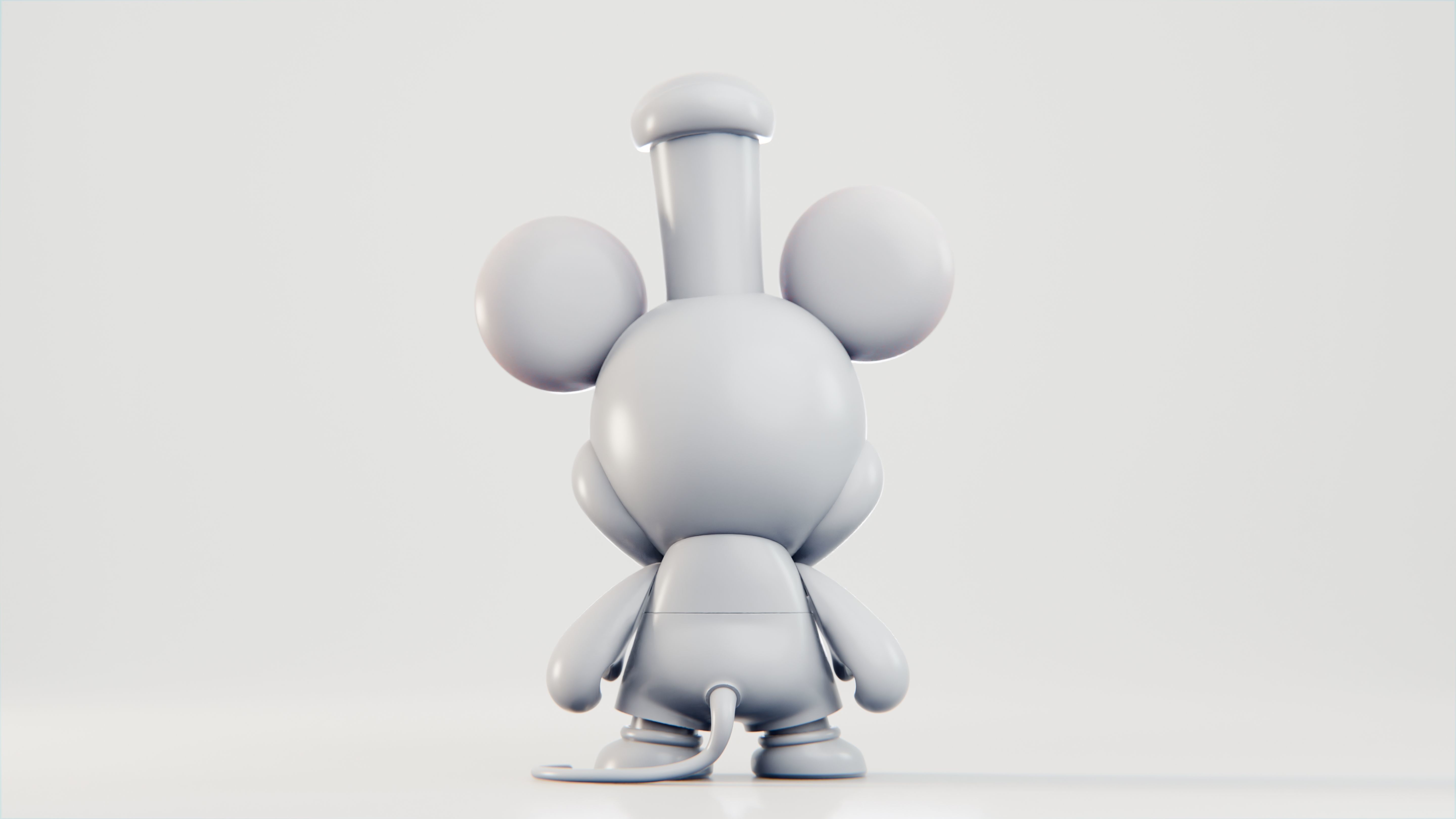 Munny Solid - Mickey 1928 - Artoy Figurine 3D print model_9