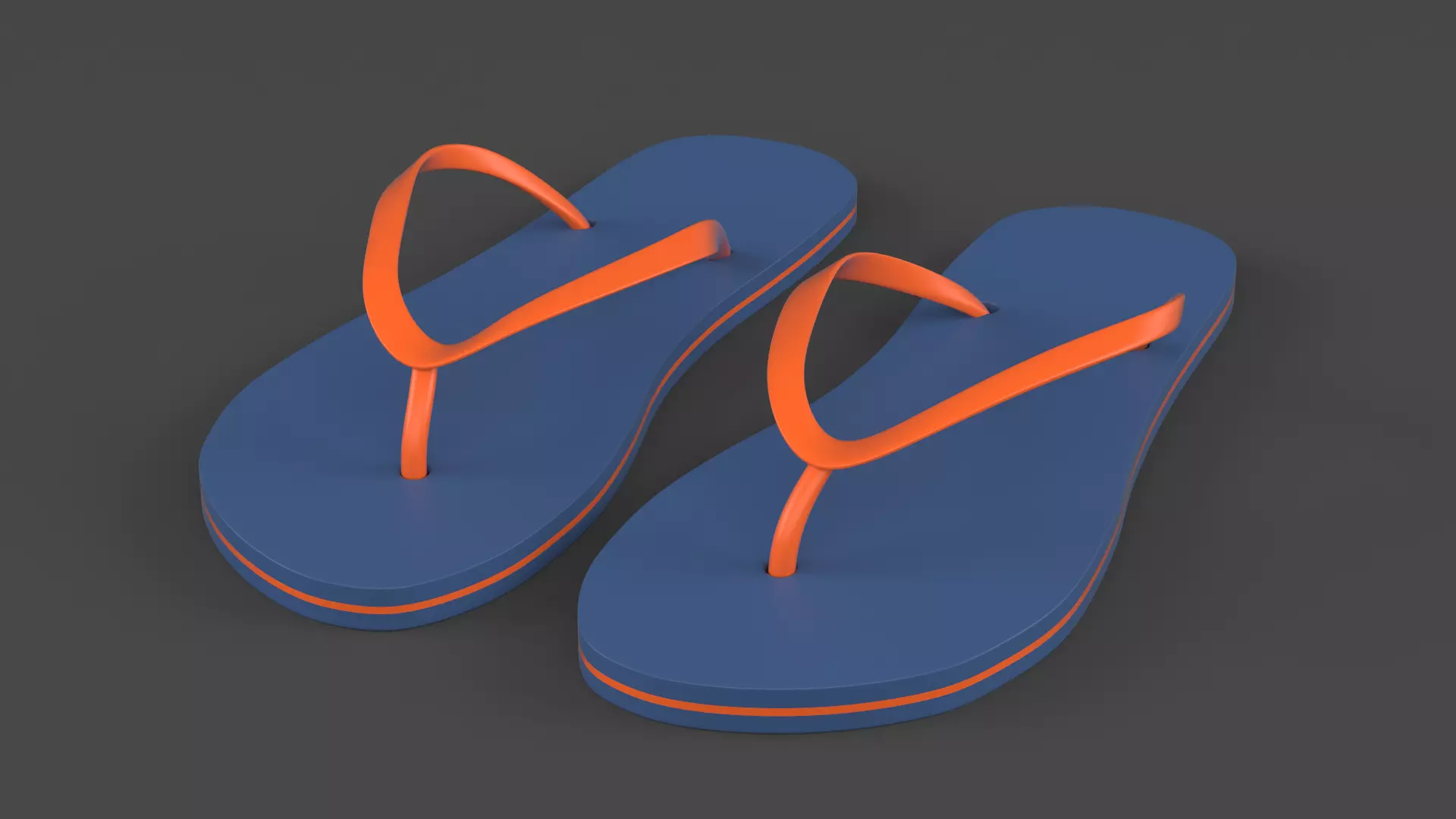 Flip Flops 3D model_0