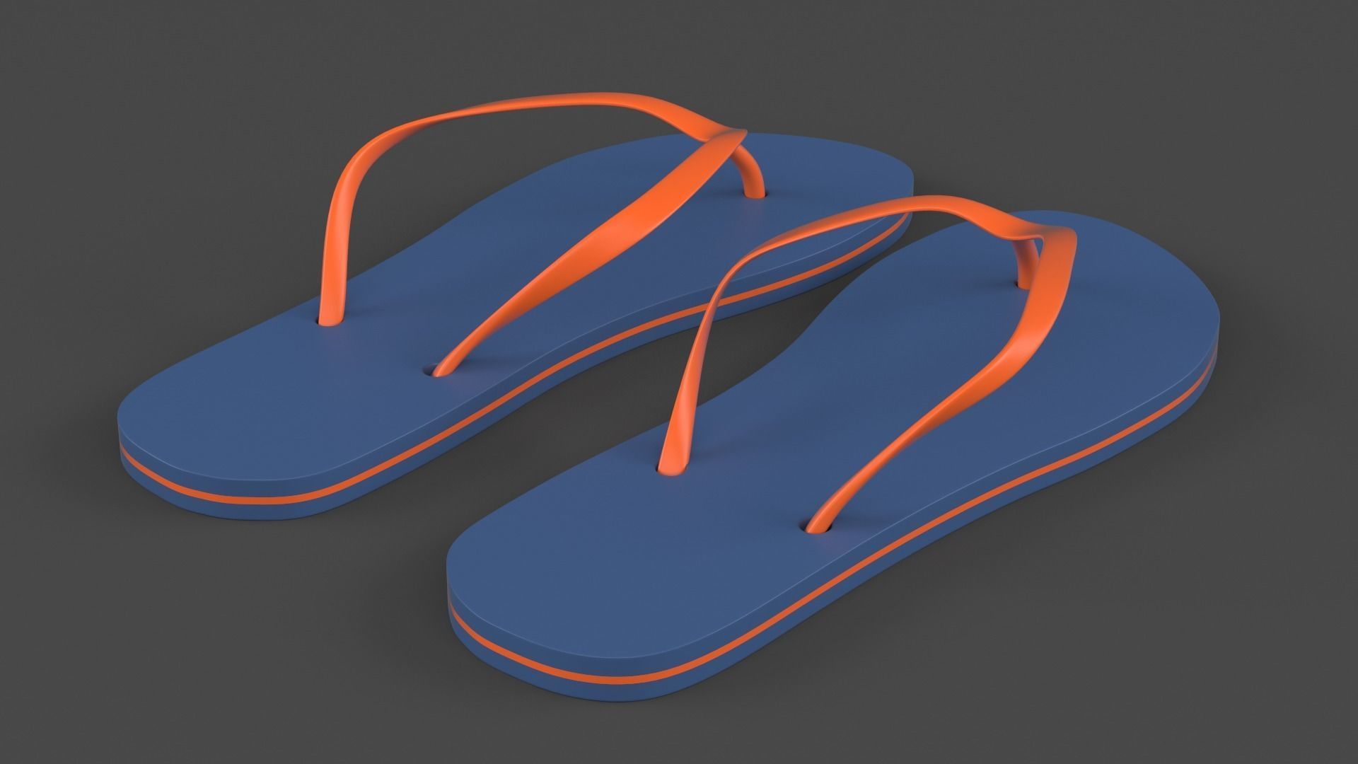 Flip Flops 3D model_3
