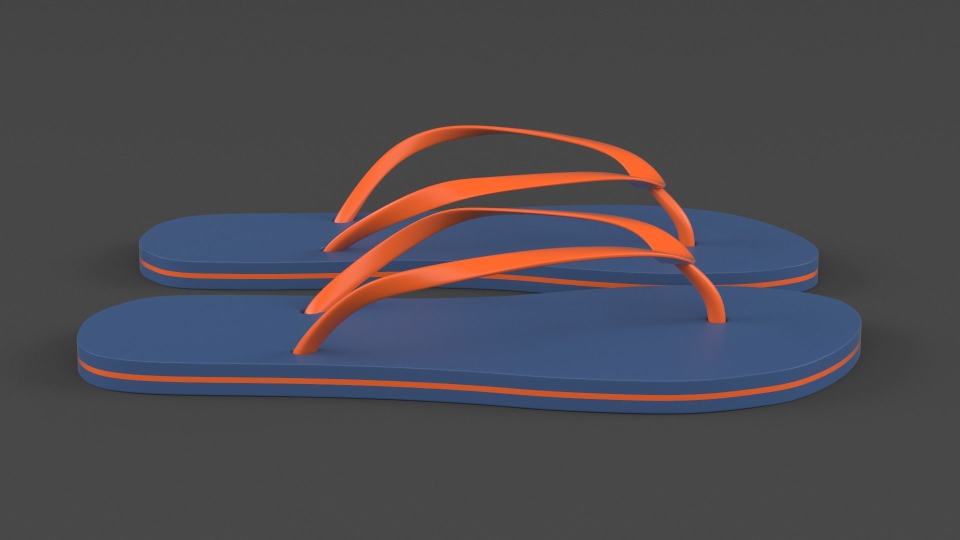 Flip Flops 3D model_12