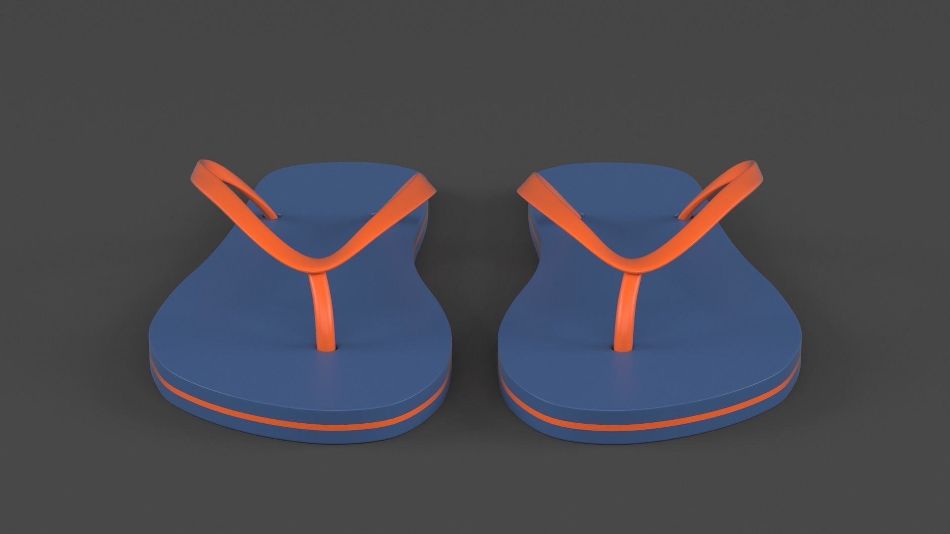 Flip Flops 3D model_1