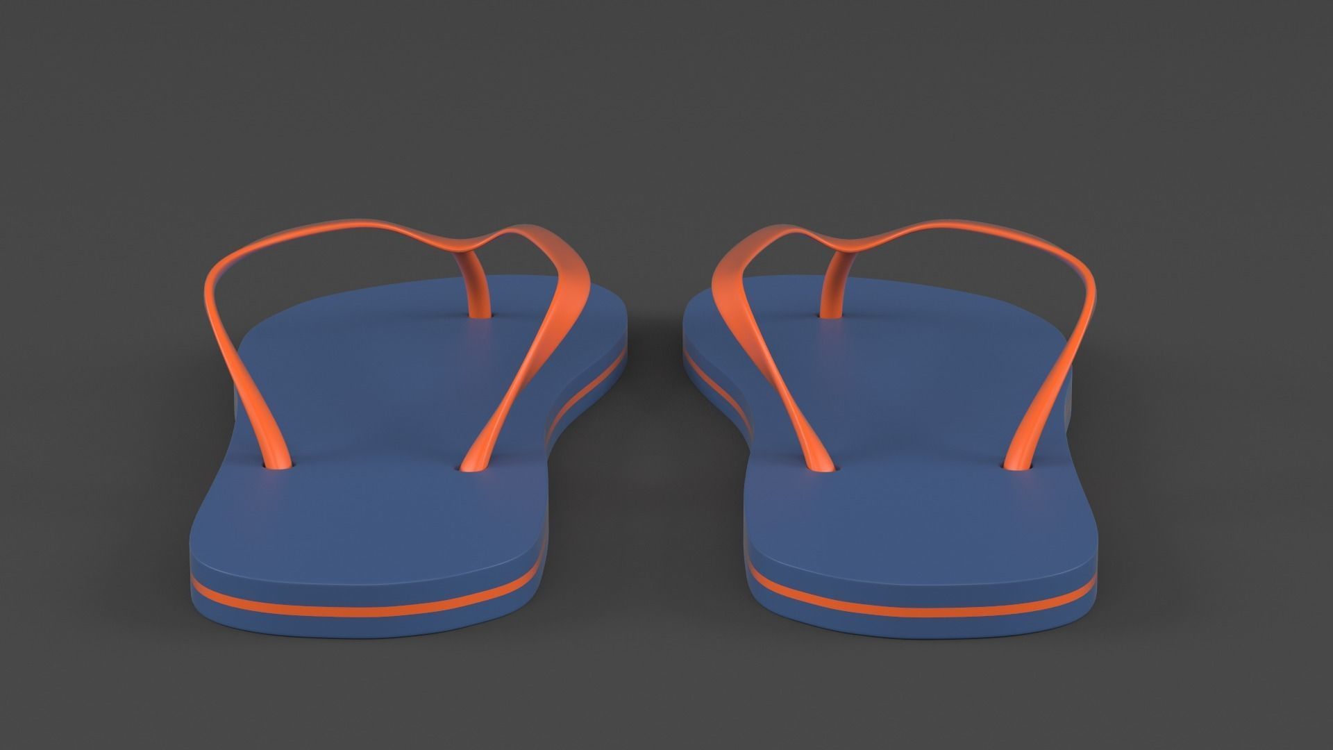 Flip Flops 3D model_2