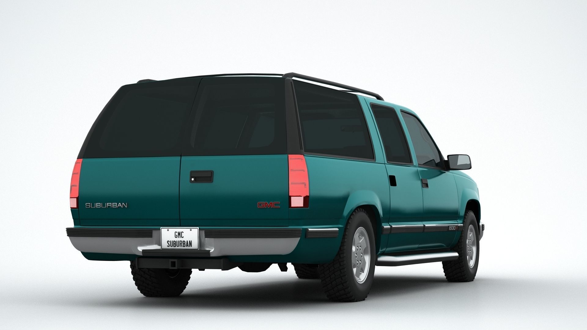 GMC Suburban 1995 3D model_5