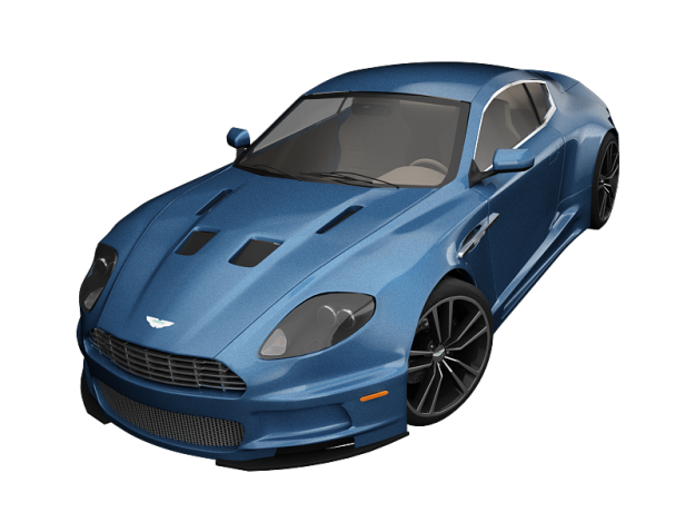 Aston Martin DBS 3D model_5