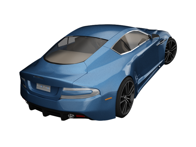 Aston Martin DBS 3D model_6