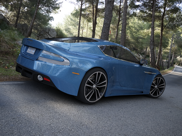 Aston Martin DBS 3D model_14