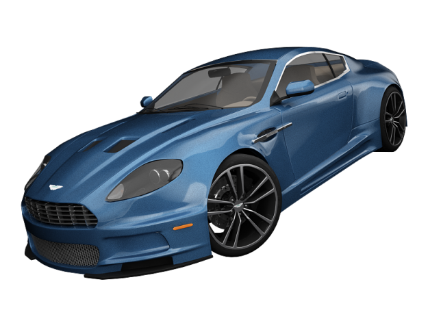 Aston Martin DBS 3D model_1