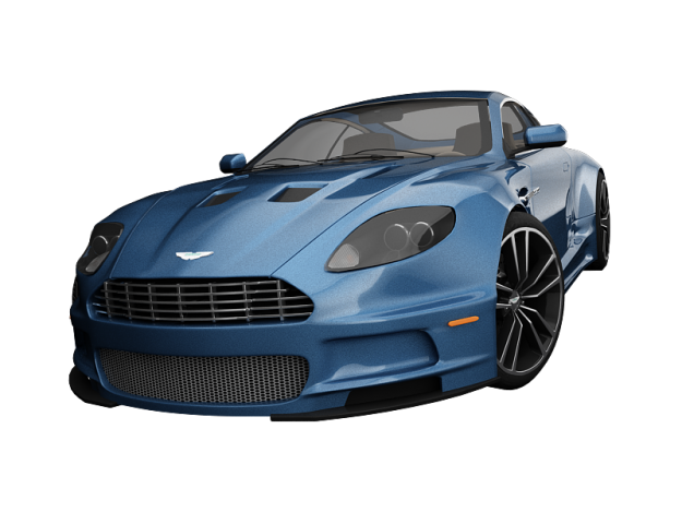 Aston Martin DBS 3D model_3