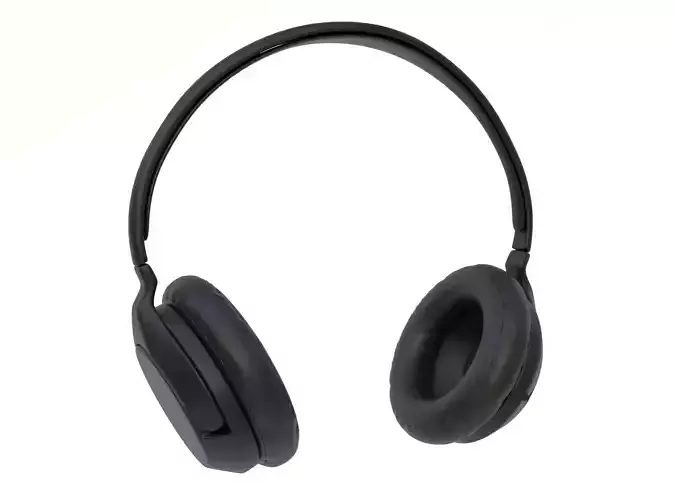 Musical headphones 3D model