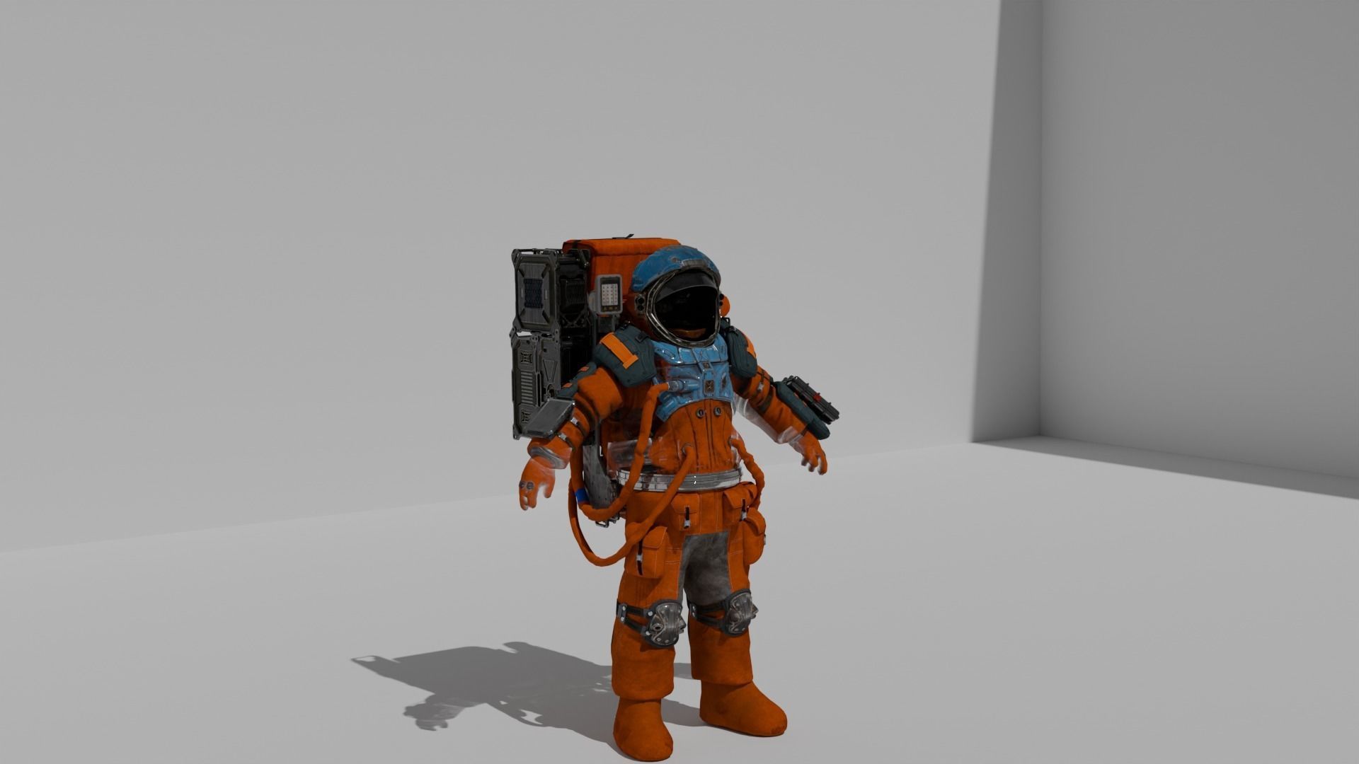 Astronaut New Suit  3D model_3