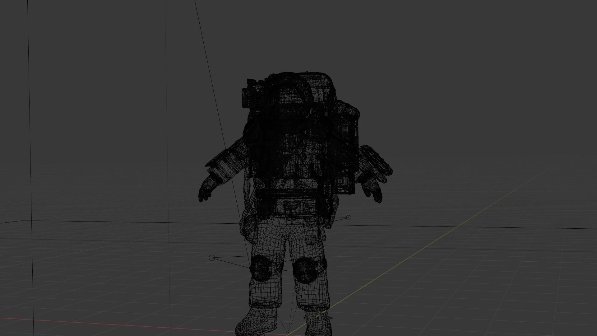 Astronaut New Suit  3D model_8