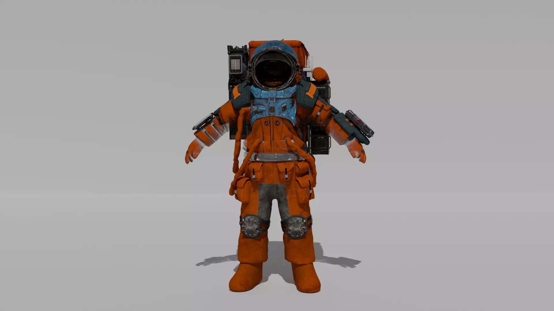 Astronaut New Suit  3D model_0