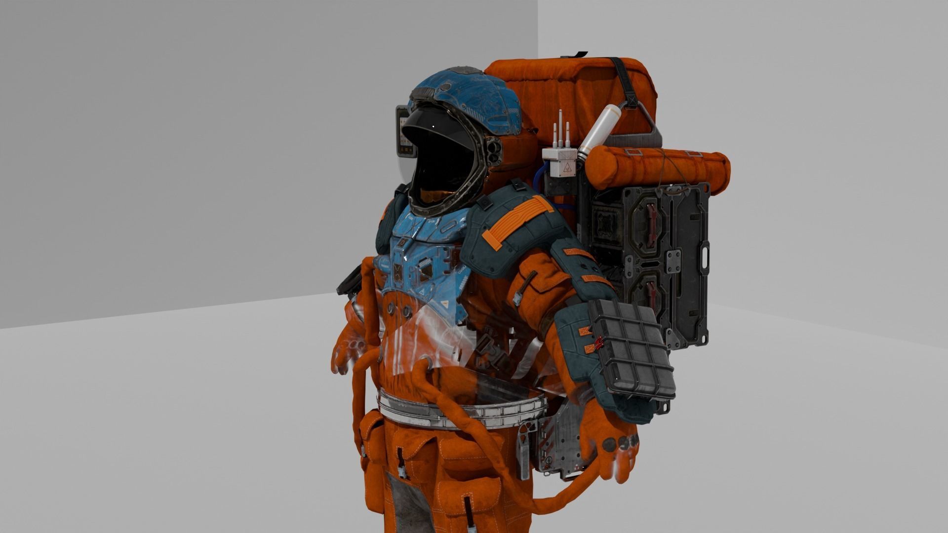 Astronaut New Suit  3D model_5