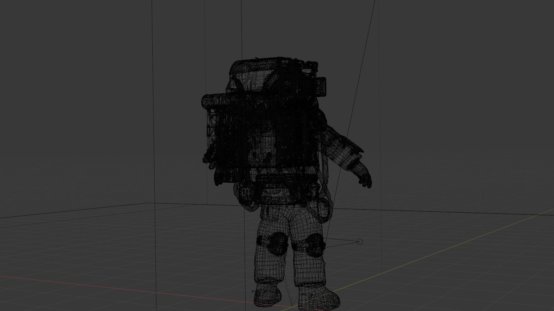 Astronaut New Suit  3D model_9