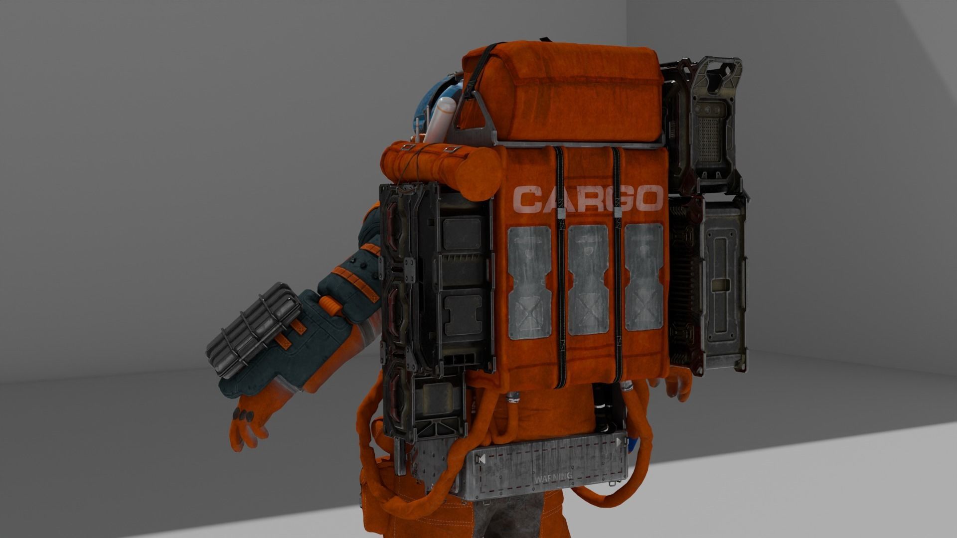 Astronaut New Suit  3D model_4