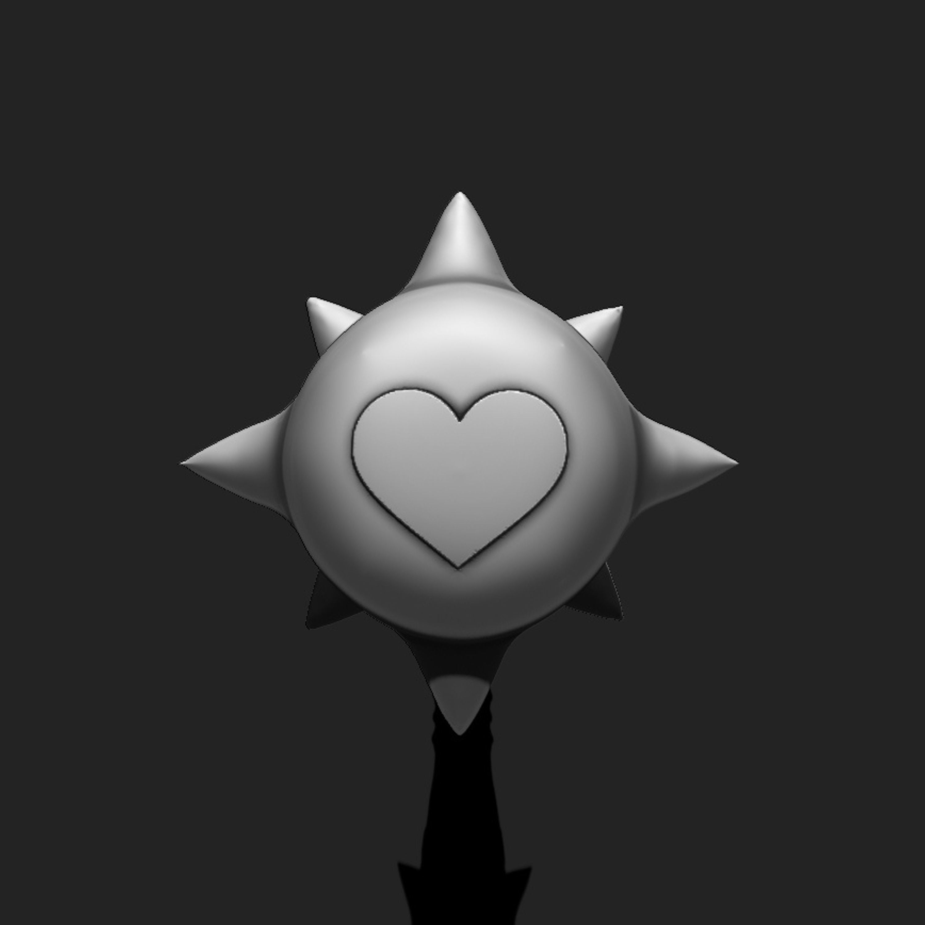 KAWAII - BASEBALL BAT - COMMERCIAL USE - WOLVES STUDIO Low-poly 3D model_3