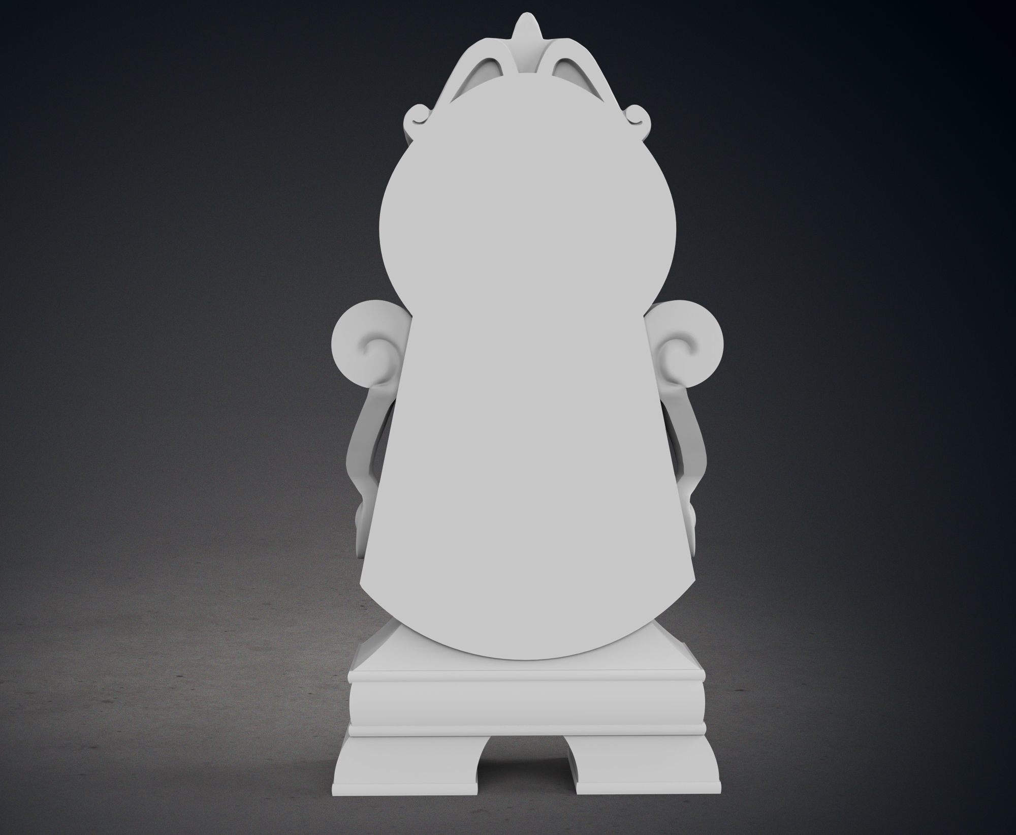 Cogsworth 3D print model_6