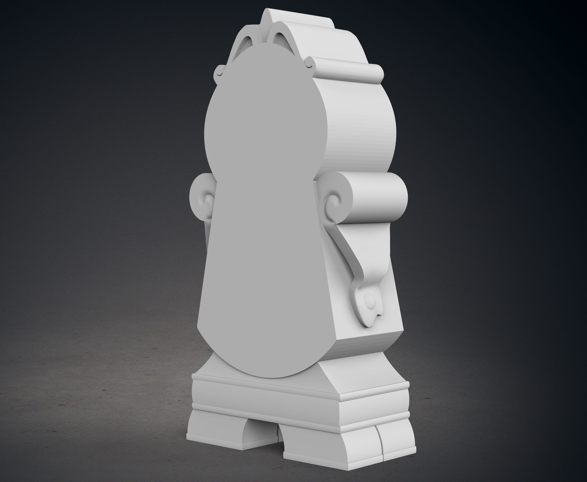 Cogsworth 3D print model_7