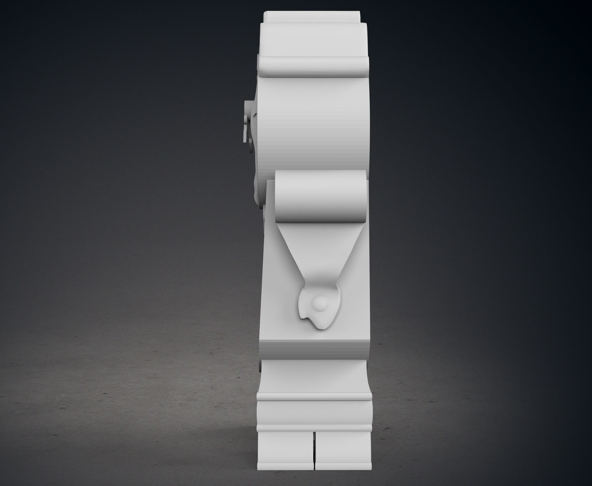 Cogsworth 3D print model_4