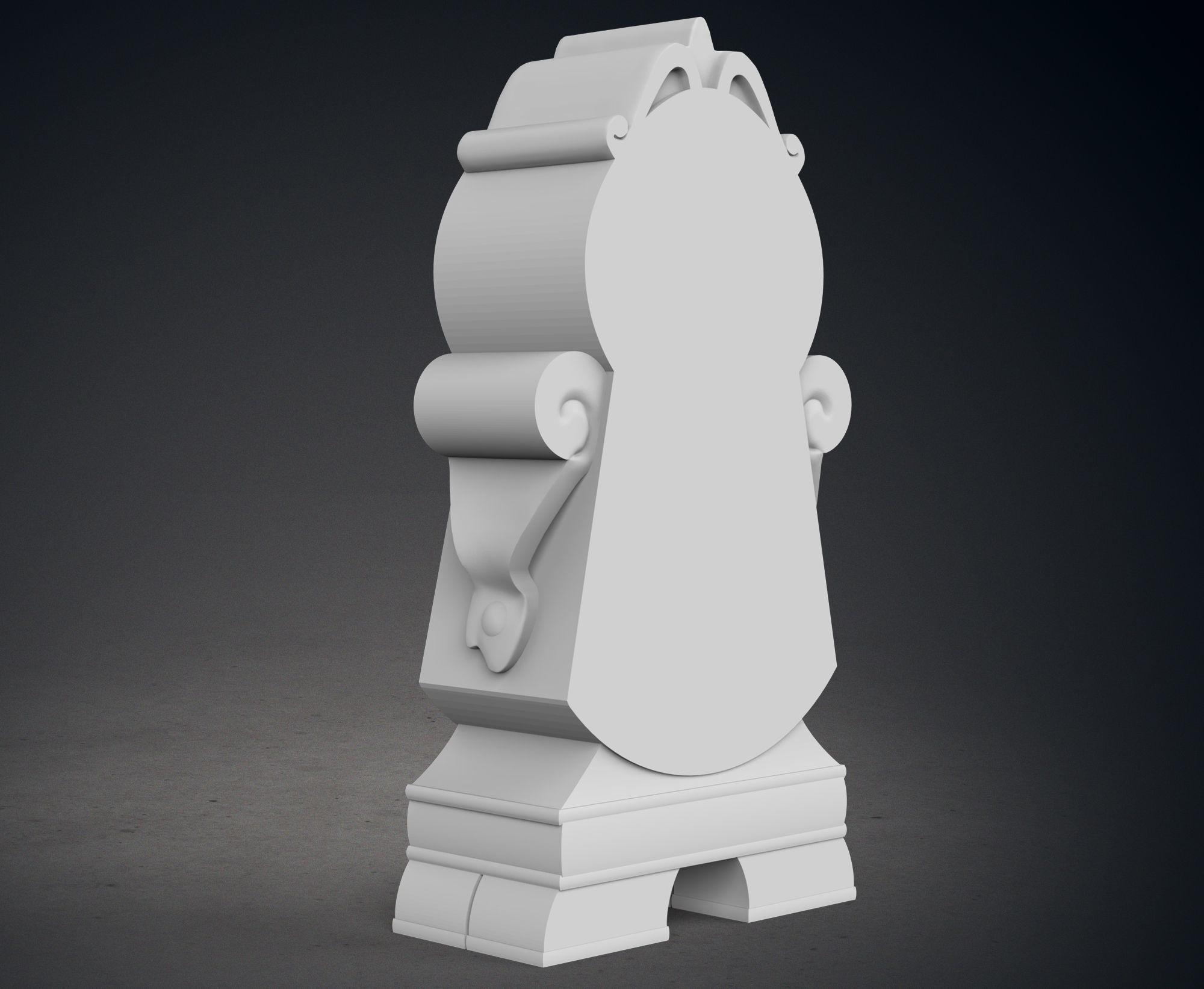 Cogsworth 3D print model_5