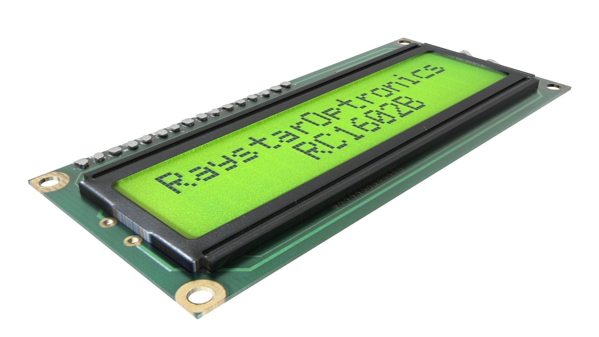 Liquid Crystal Display Screen Component 3D model_11