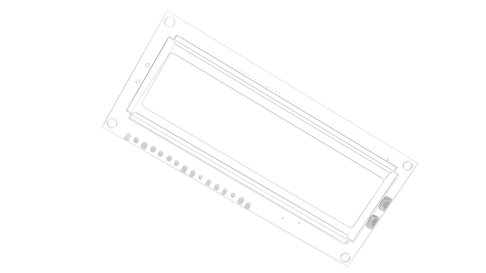 Liquid Crystal Display Screen Component 3D model_27