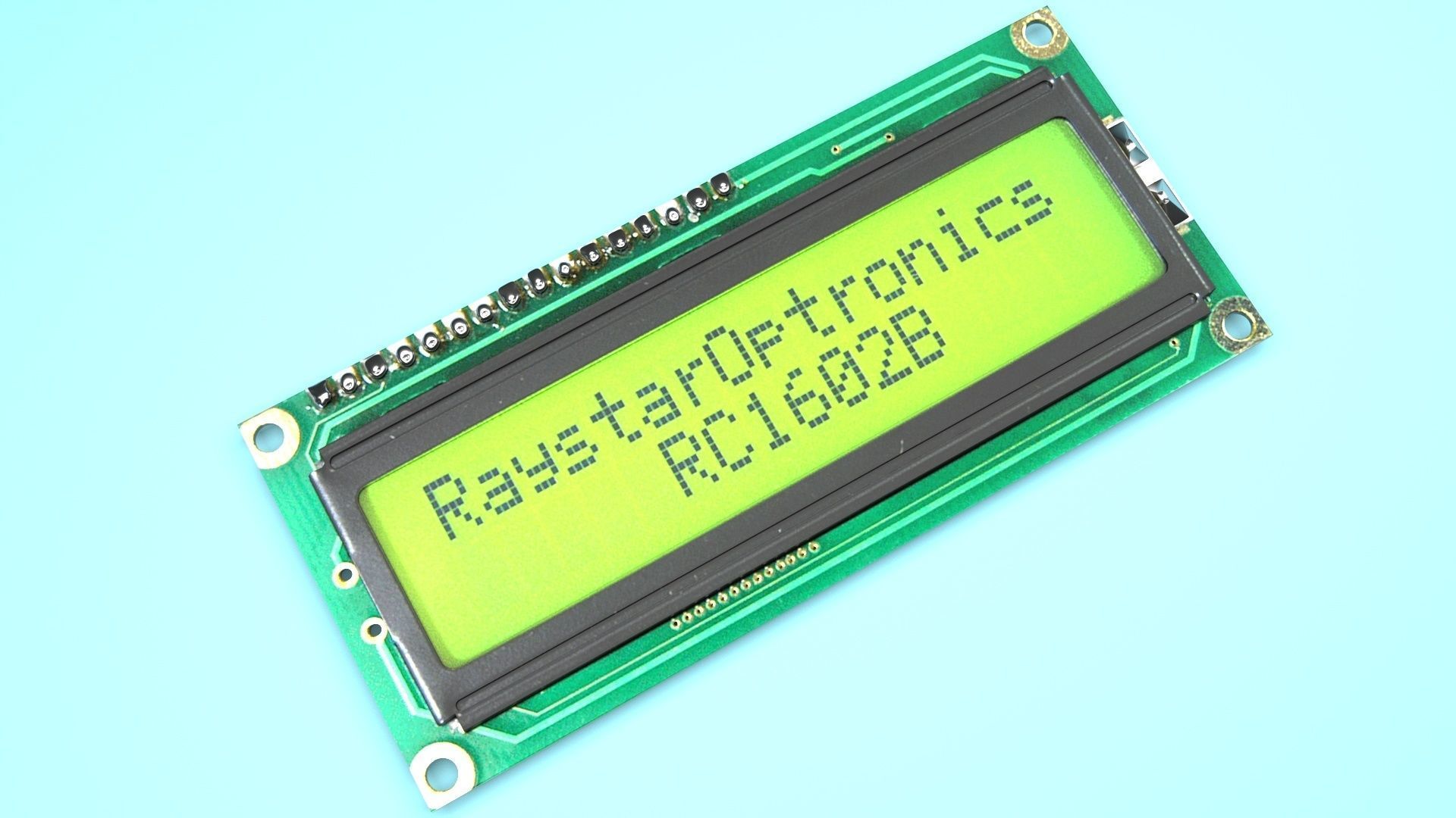 Liquid Crystal Display Screen Component 3D model_9