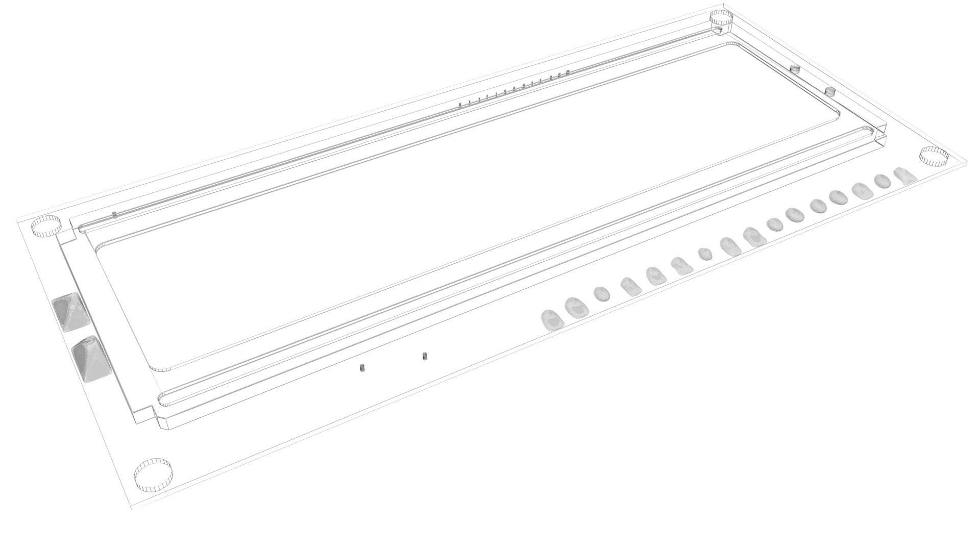 Liquid Crystal Display Screen Component 3D model_25
