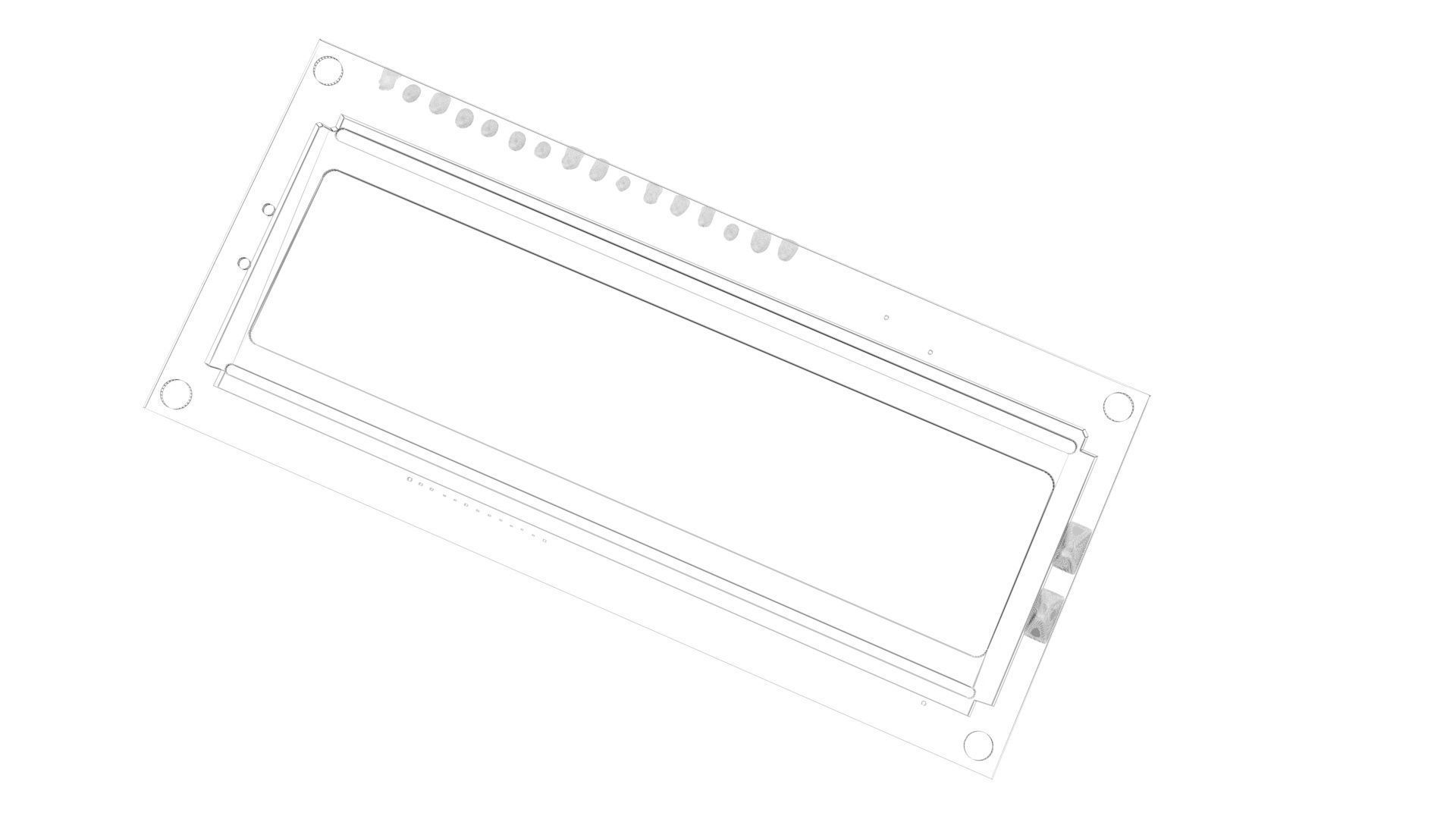 Liquid Crystal Display Screen Component 3D model_24