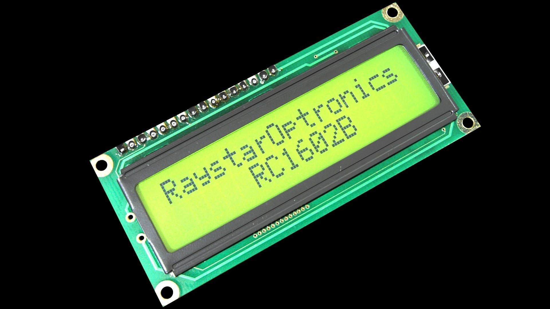 Liquid Crystal Display Screen Component 3D model_10