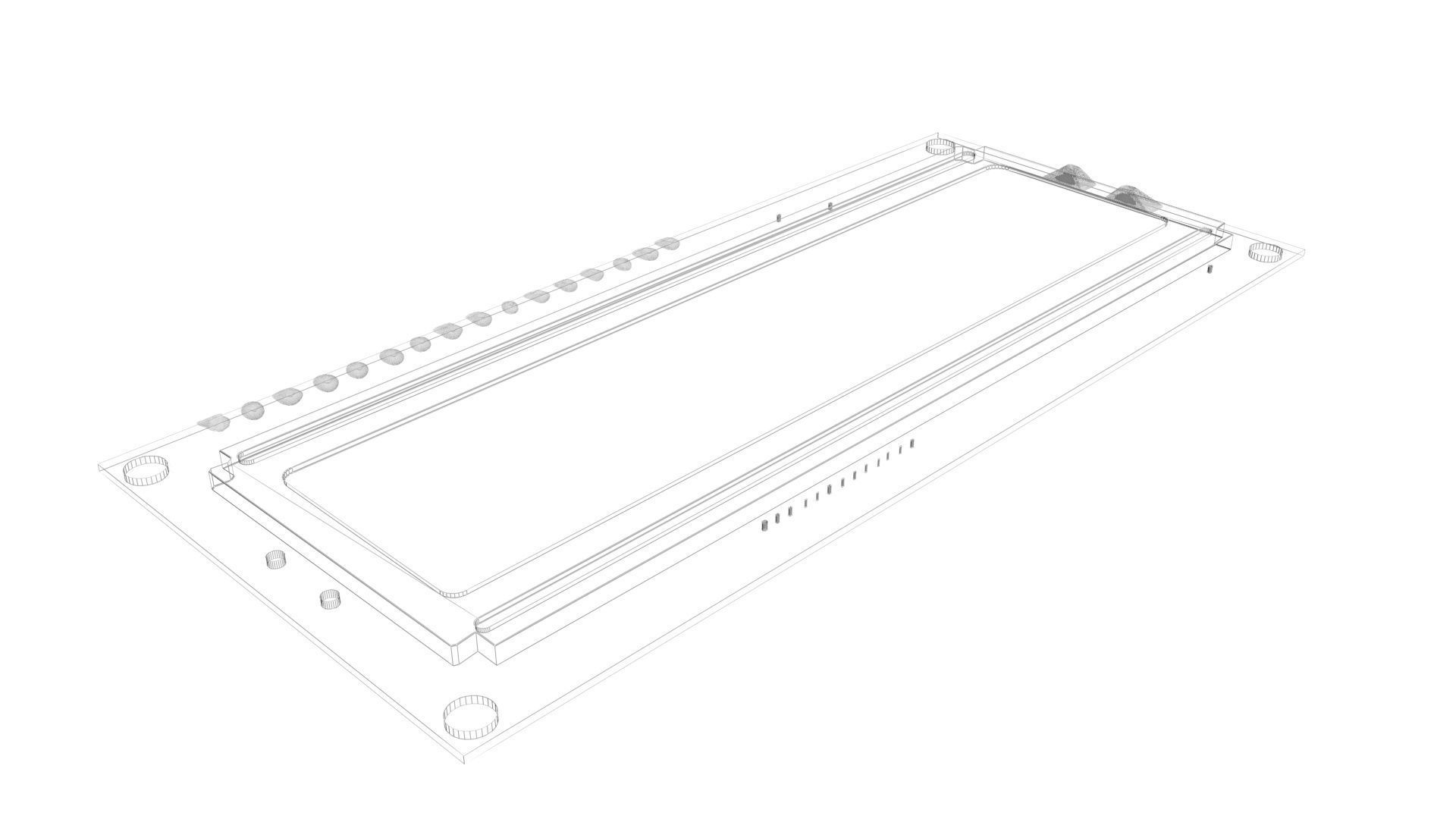 Liquid Crystal Display Screen Component 3D model_23