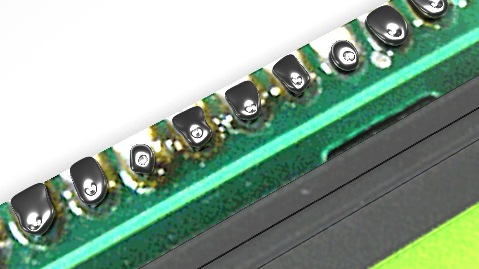 Liquid Crystal Display Screen Component 3D model_5