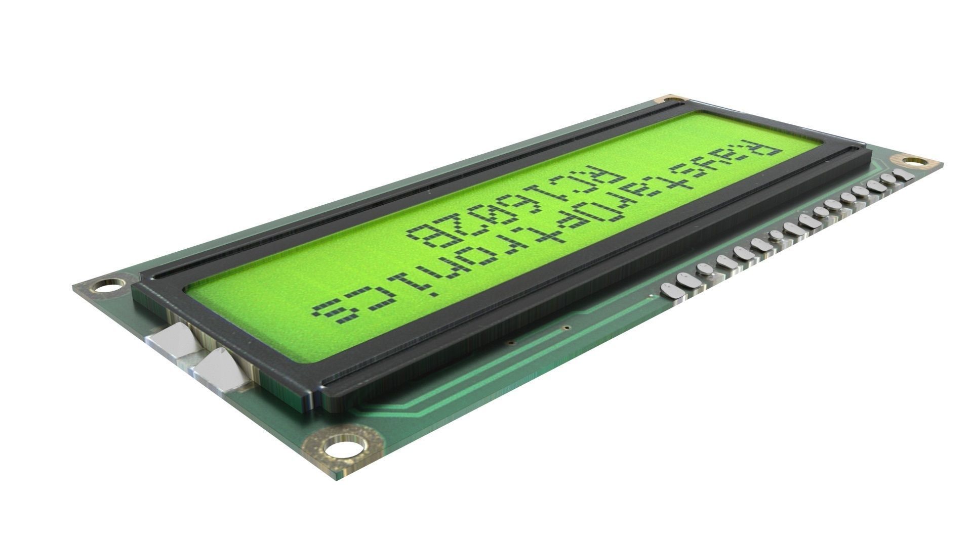 Liquid Crystal Display Screen Component 3D model_13