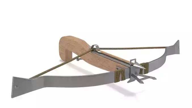 Cross bow low poly pbr