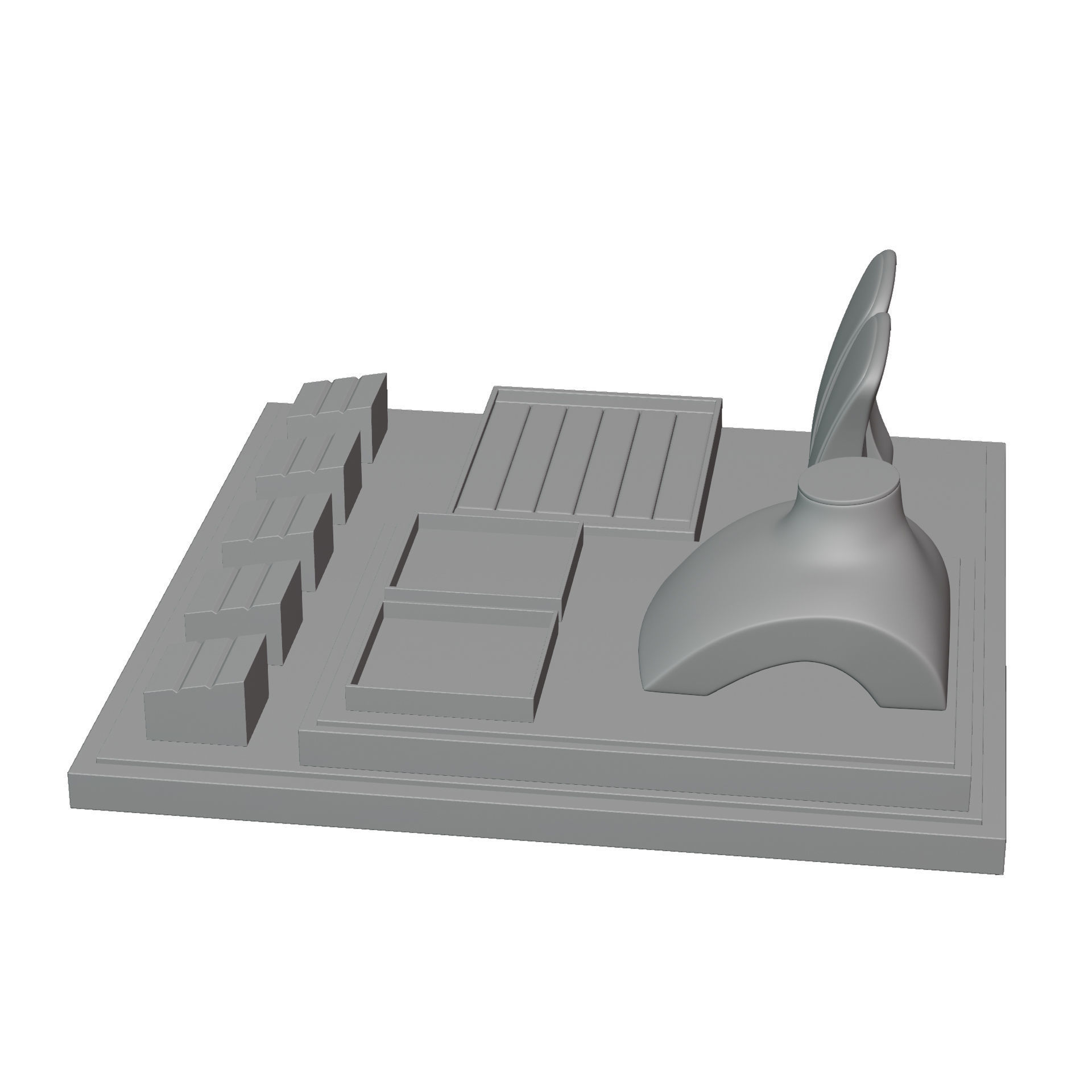 Jewelry Stand Vol 9 3D print model 3D print model_8