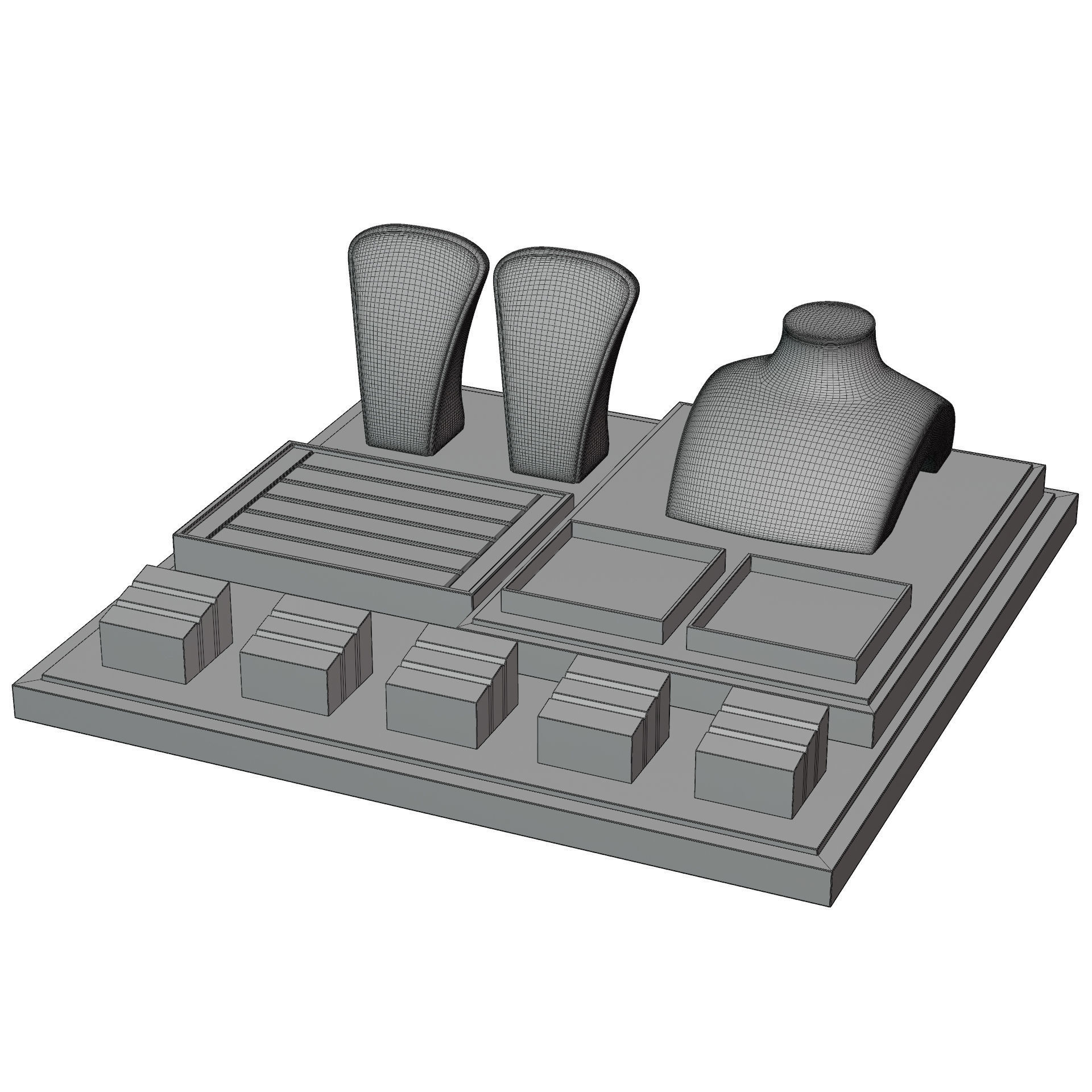 Jewelry Stand Vol 9 3D print model 3D print model_10