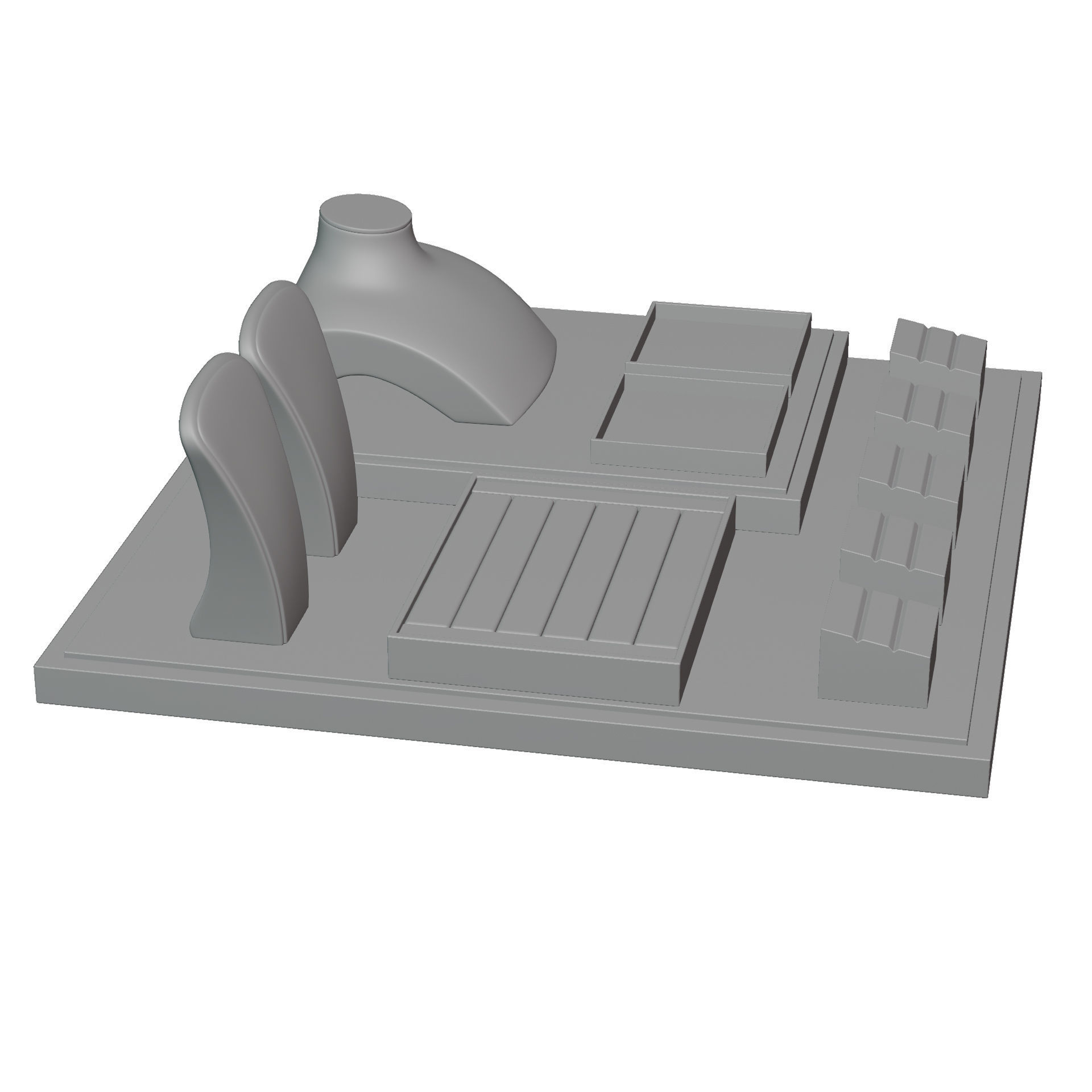 Jewelry Stand Vol 9 3D print model 3D print model_4