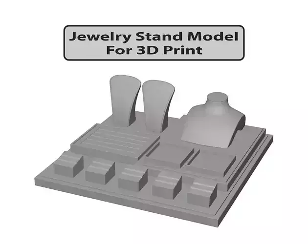 Jewelry Stand Vol 9 3D print model 3D print model