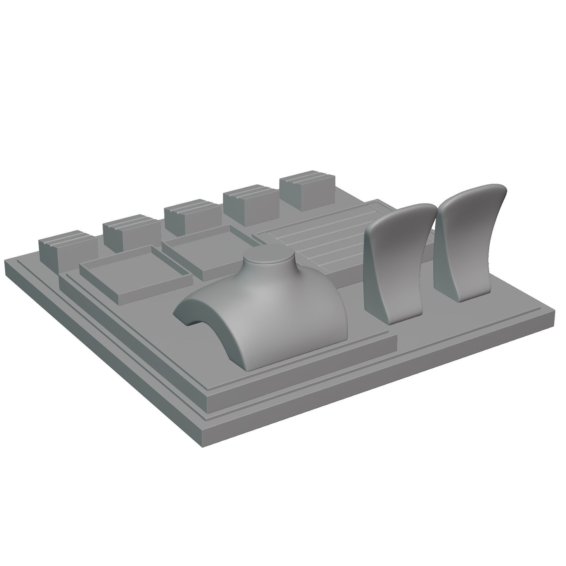 Jewelry Stand Vol 9 3D print model 3D print model_7