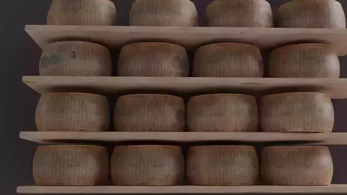 parmigiano 3D model