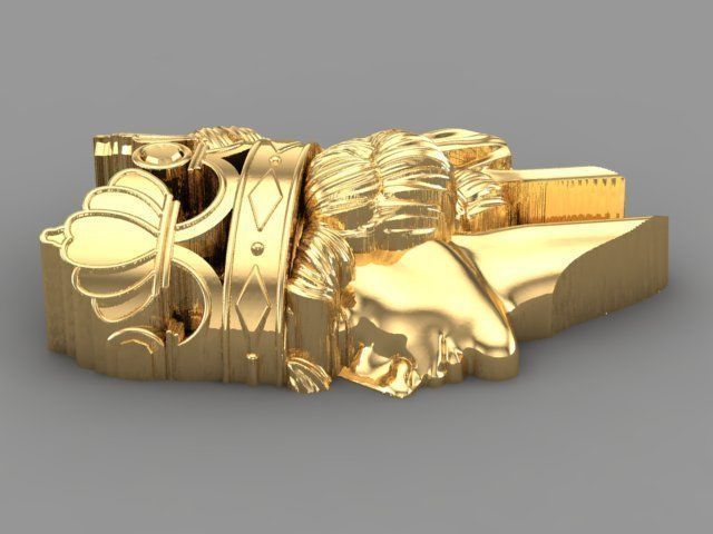 Queen 5 3D print model_7