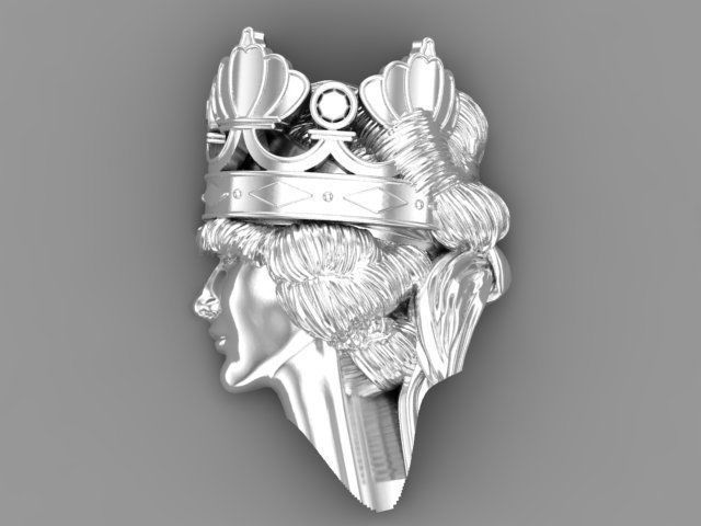 Queen 5 3D print model_6