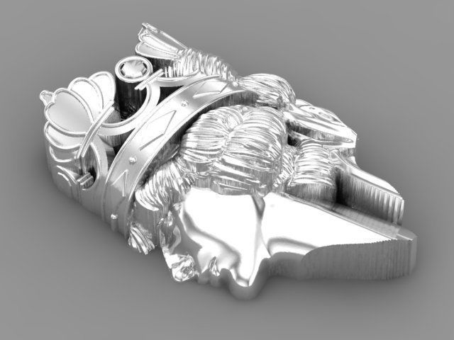 Queen 5 3D print model_2