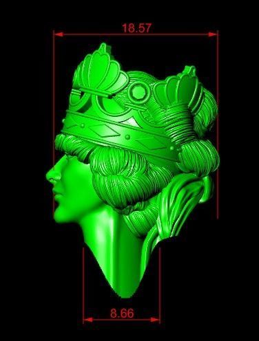Queen 5 3D print model_10