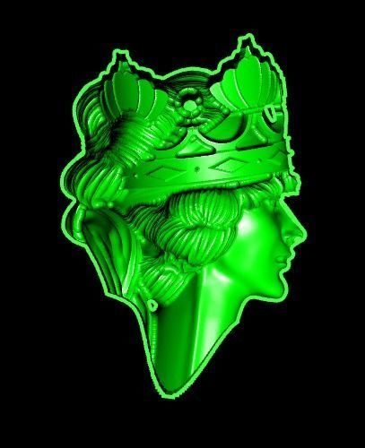 Queen 5 3D print model_15