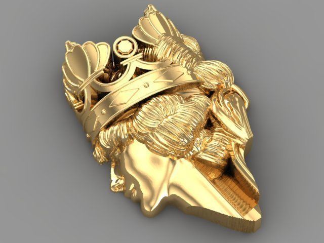 Queen 5 3D print model_9