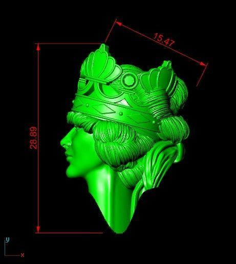 Queen 5 3D print model_8