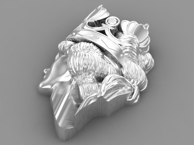 Queen 5 3D print model_3