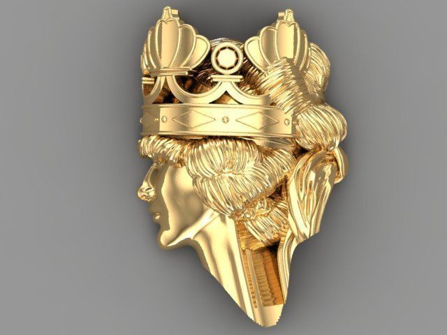 Queen 5 3D print model_4