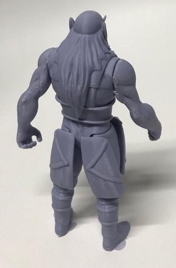 Custom Designed STL File Alluro Figure for 3D Printing 3D print model_12